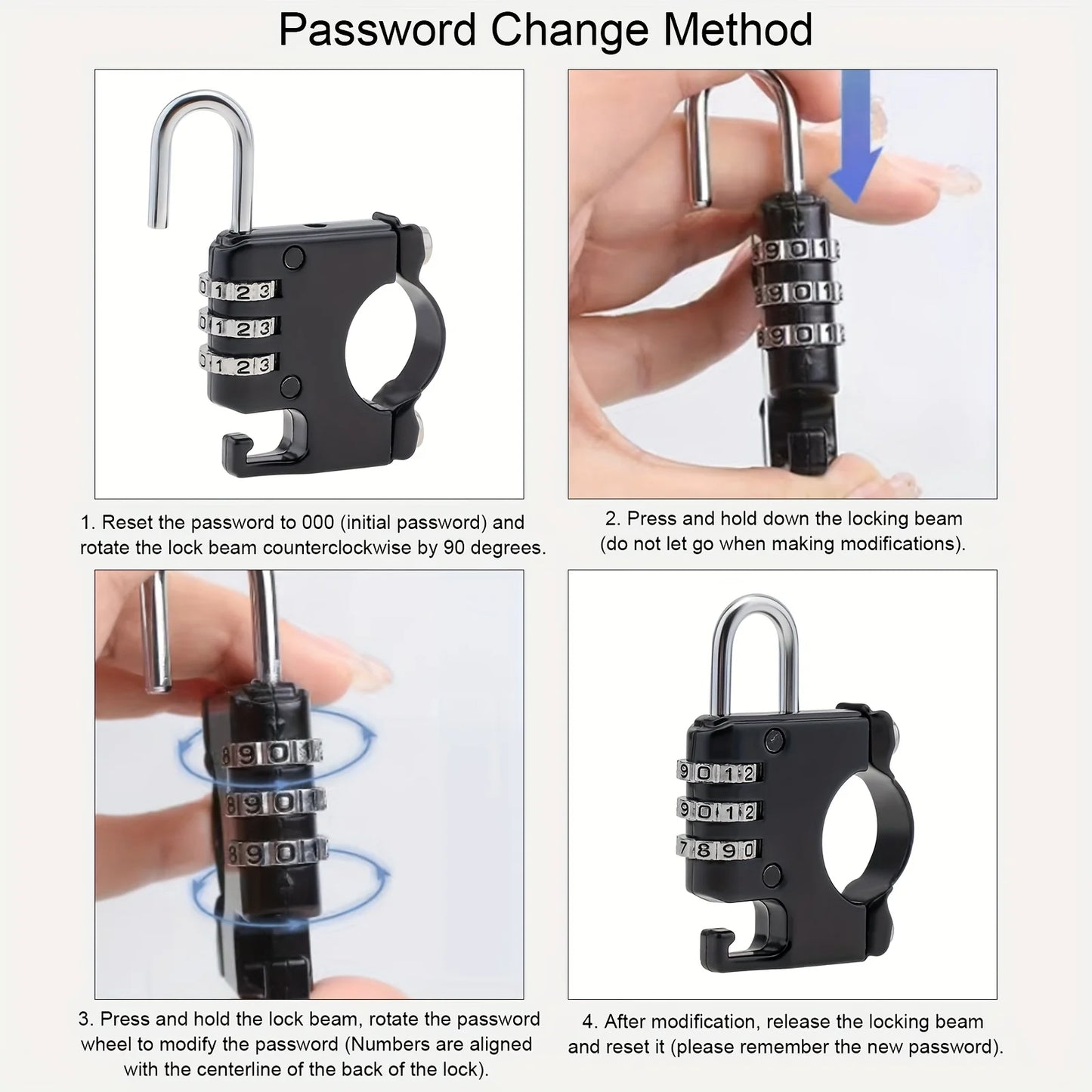 Electric Bike Anti-Theft Helmet Lock with Hook
