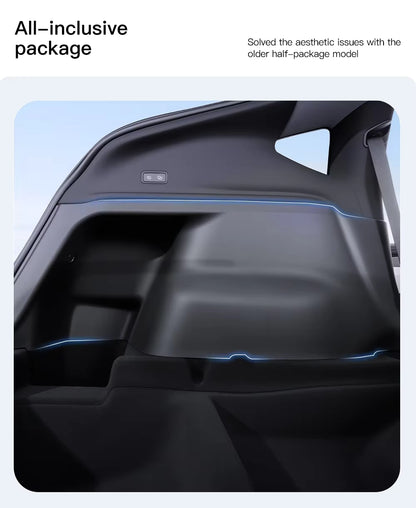 Tesla Model Y Juniper Kofferraum-Seitenverkleidung Anti-Kick-Schutz-Set