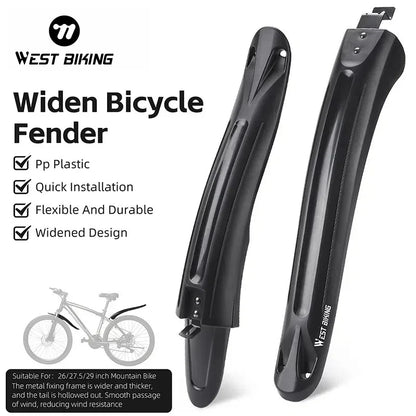 WEST BIKING MTB-Schutzblech 26"/27,5"/29"
