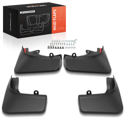 A-Premium Rivian R1T 2022-2024 Front & Rear Mud Flaps, 4-Piece Set