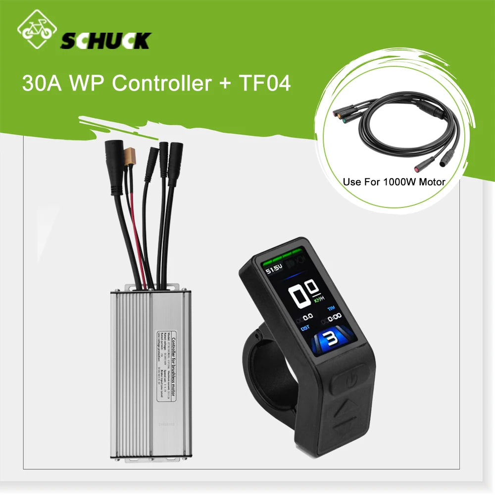 KT Waterproof Sine Wave E-Bike Controller – 36V/48V Brushless Motor Controller