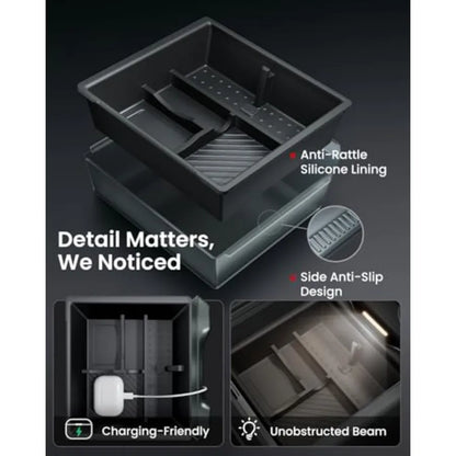 Tesla Model Y Juniper 2025-2026 &amp; Model 3 Highland 2024-2026 Centre Console Organiser