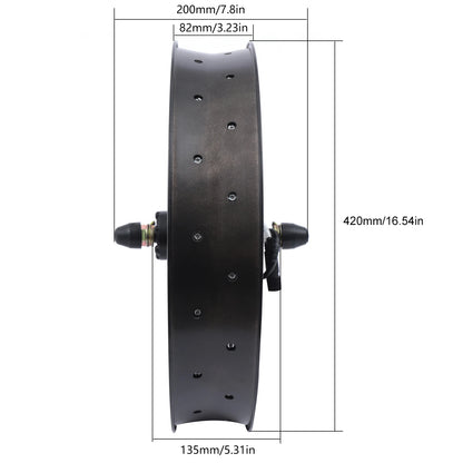 E-Bike 20" 48V 1000W Conversion Kit