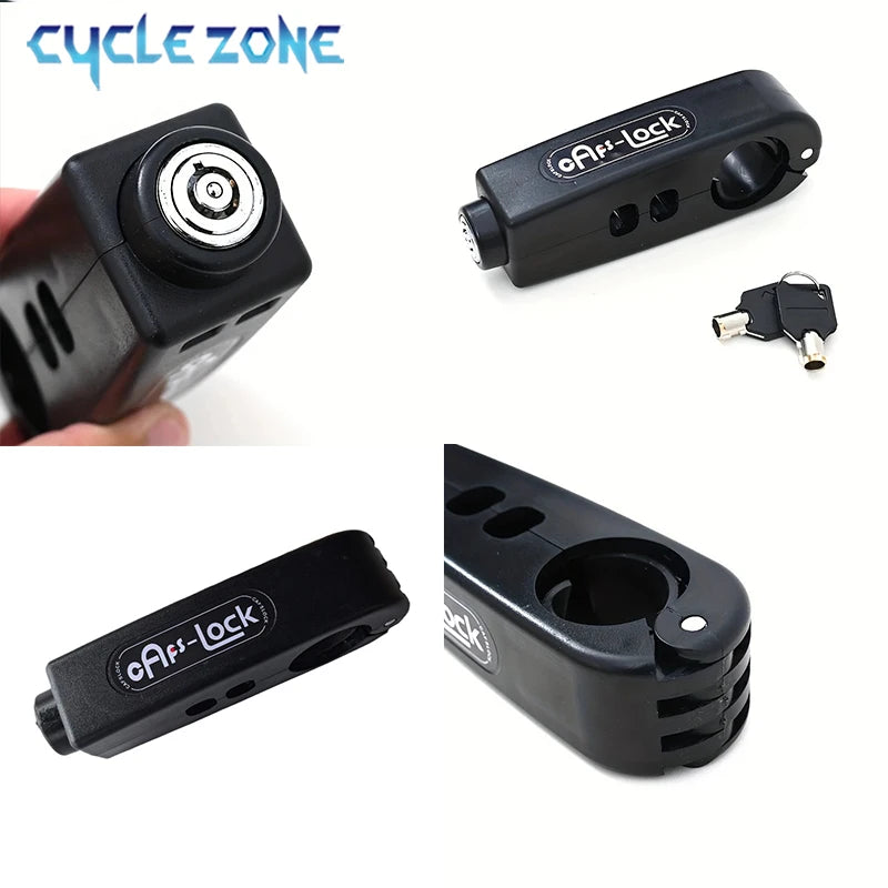 Tragbares Fahrrad-Anti-Diebstahl-Bremsgriff-Schloss für Fahrräder und Motorräder