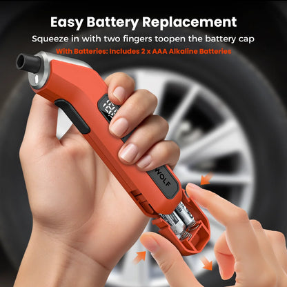 Manomètre électronique pour pneus ETENWOLF T300 3-200 PSI