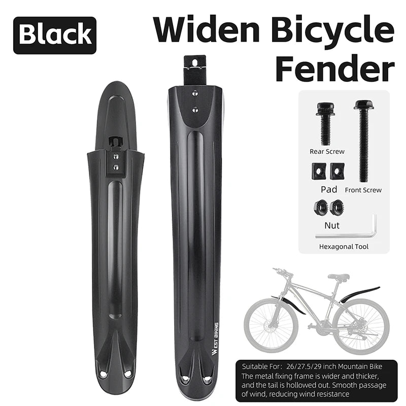 WEST BIKING MTB-Schutzblech 26"/27,5"/29"