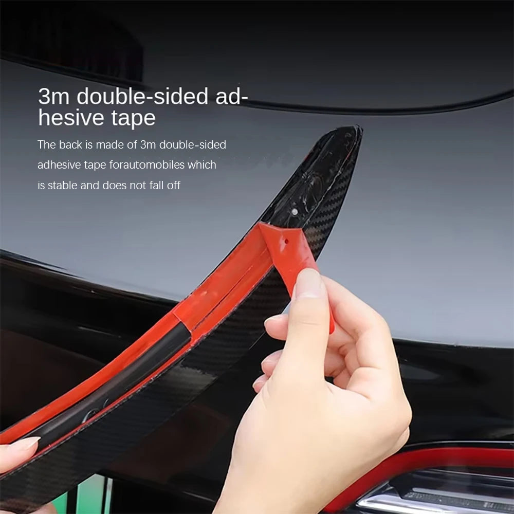 Tesla Model Y 2020-2024 Real Carbon Fibre Rear Spoiler