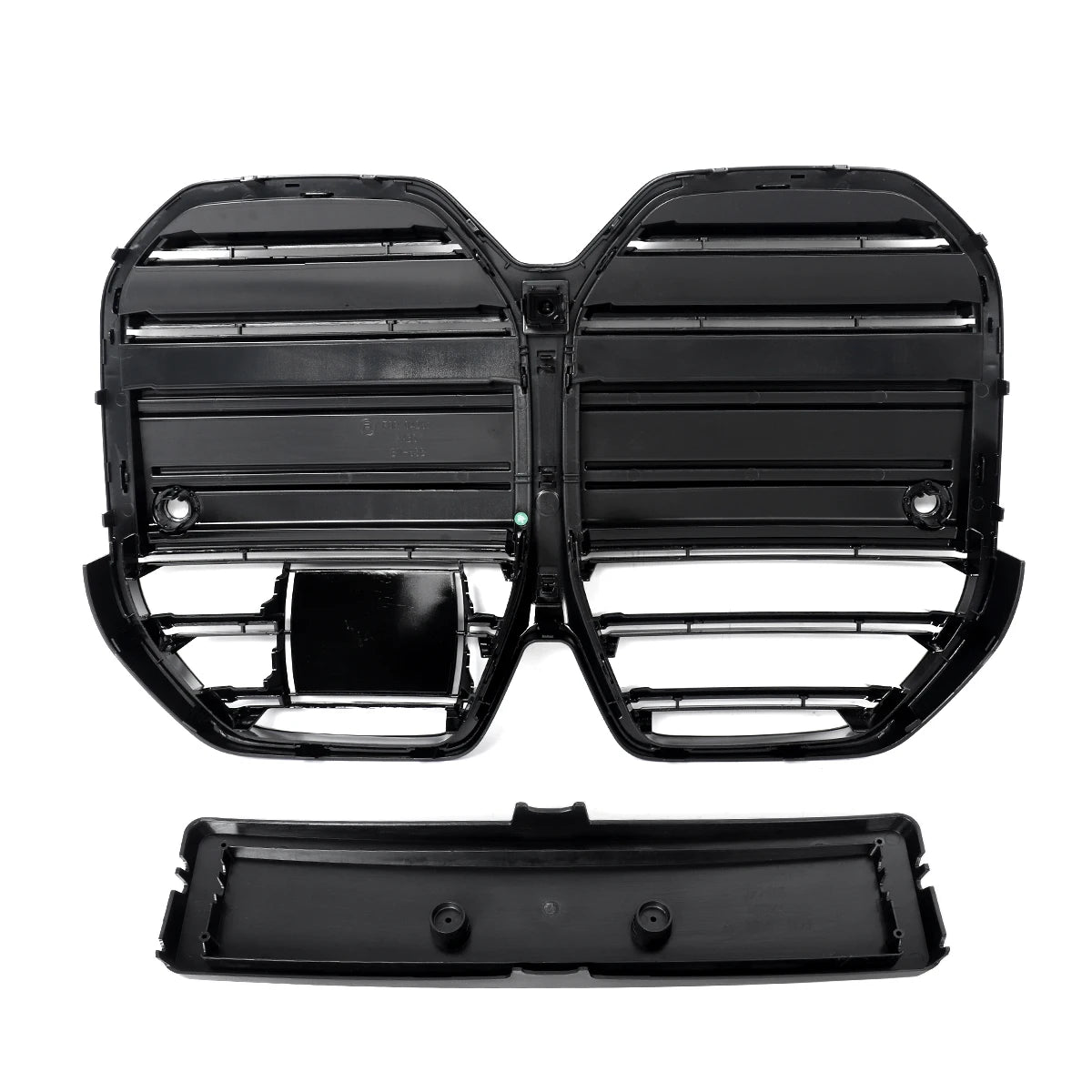 Grille Magickit pour BMW Série 4 G26 i4 Gran Coupe eDrive35 40 M50 2022 2023 2024, grille d'admission d'air supérieure de pare-chocs avant, noir brillant