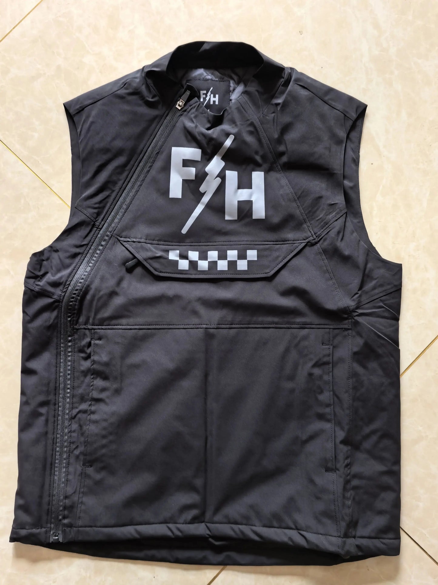 MTB Offroad-Radweste – Warme Motocross-Fahrradjacke mit Reißverschluss