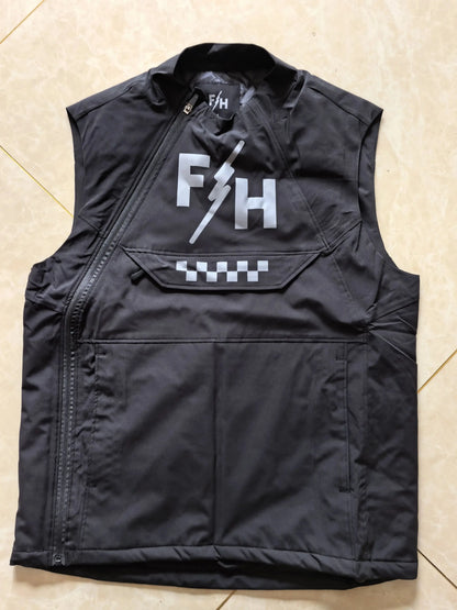 MTB Offroad-Radweste – Warme Motocross-Fahrradjacke mit Reißverschluss