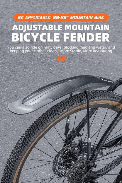WEST BIKING Adjustable MTB Bicycle Fender Set