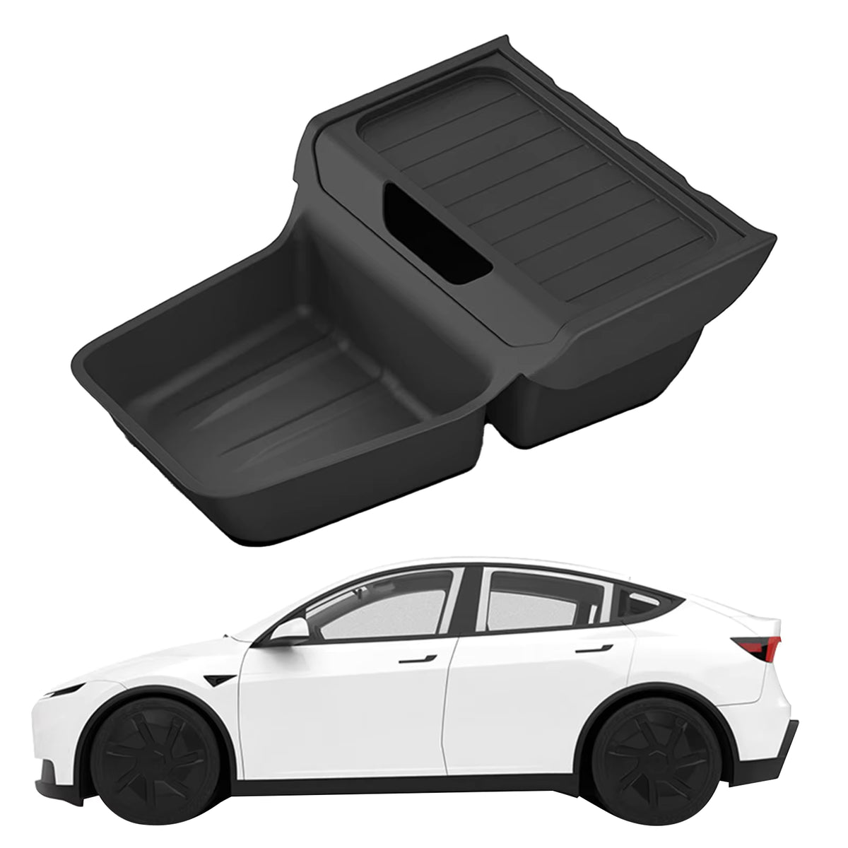 Tesla Model Y Juniper untere Mittelkonsolen-Ablage