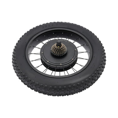 48V 1500W Snow E-Bike Rear Wheel Conversion Kit – Wide Tyre Hub Motor + LCD Display