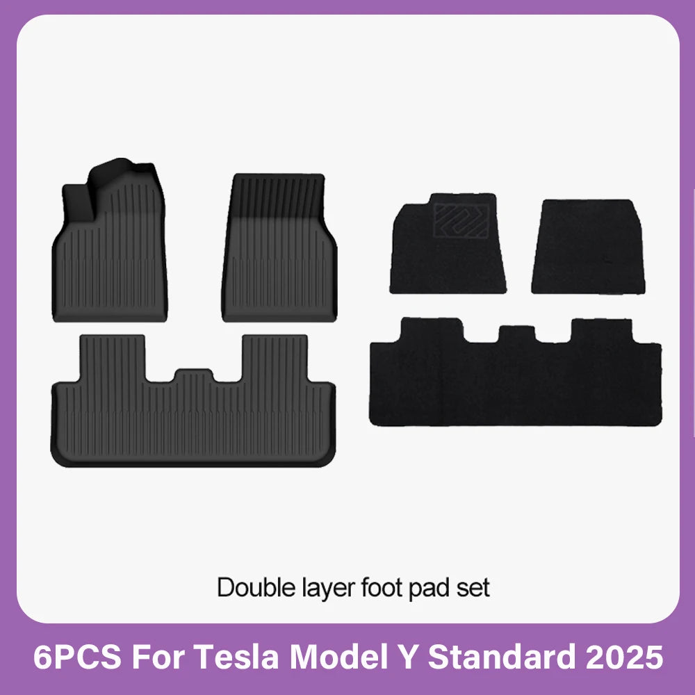 Tesla Model Y Juniper TPE Floor Mats