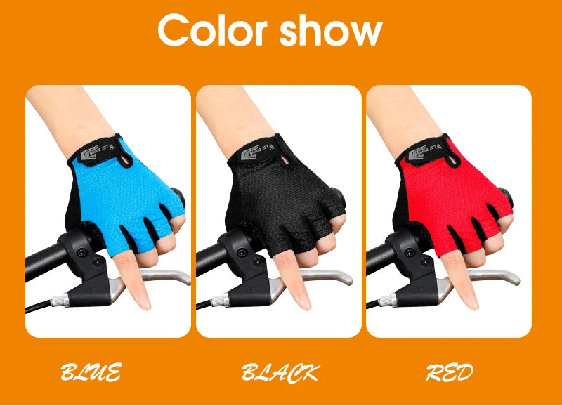 WEST BIKING Kurze Fahrradhandschuhe