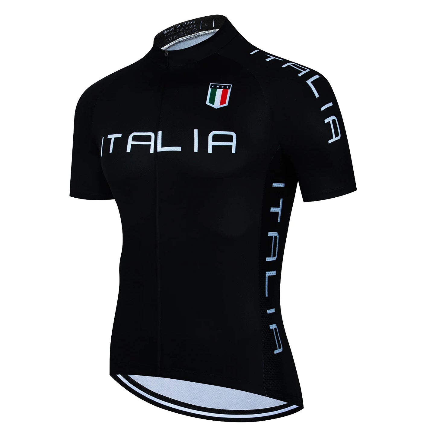Classic Black Cycling Jersey