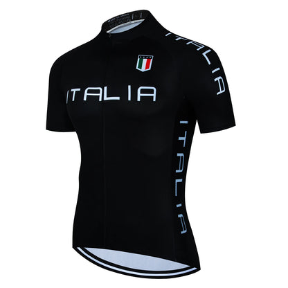 Classic Black Cycling Jersey