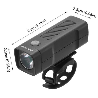 LED USB wiederaufladbarer Fahrradscheinwerfer