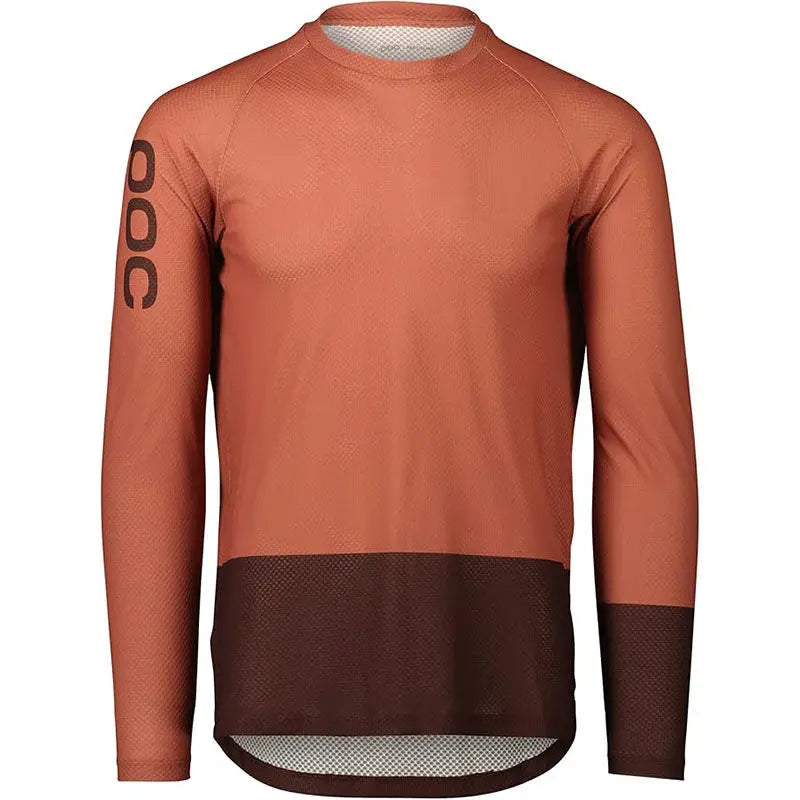 POC Long Sleeve MTB Jersey Quick-Dry Off-Road Cycling Shirt