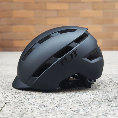 PJT Fahrradhelm mit wiederaufladbarem Rücklicht