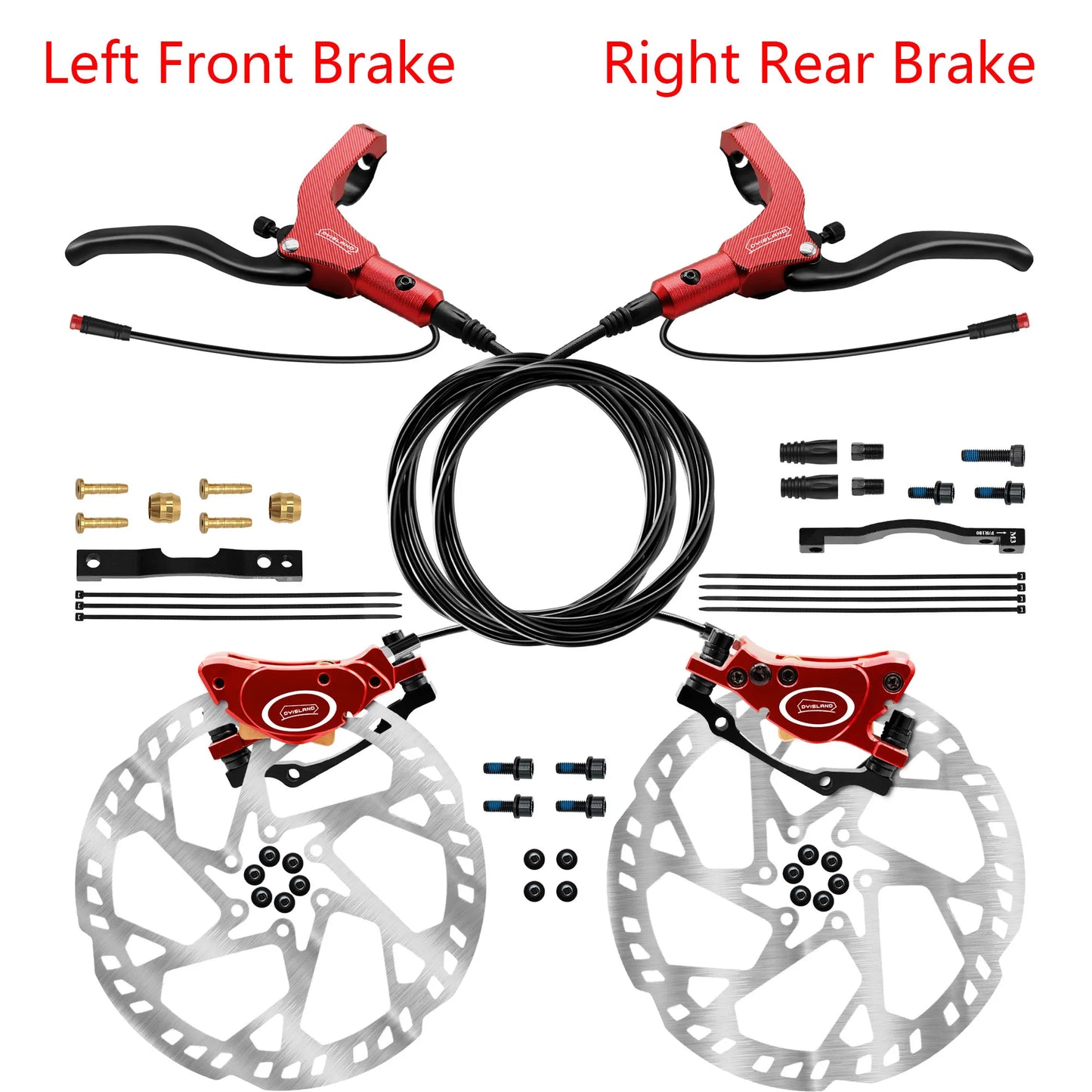 LD200PLUS 2-Piston E-Bike Hydraulic Disc Brake Se