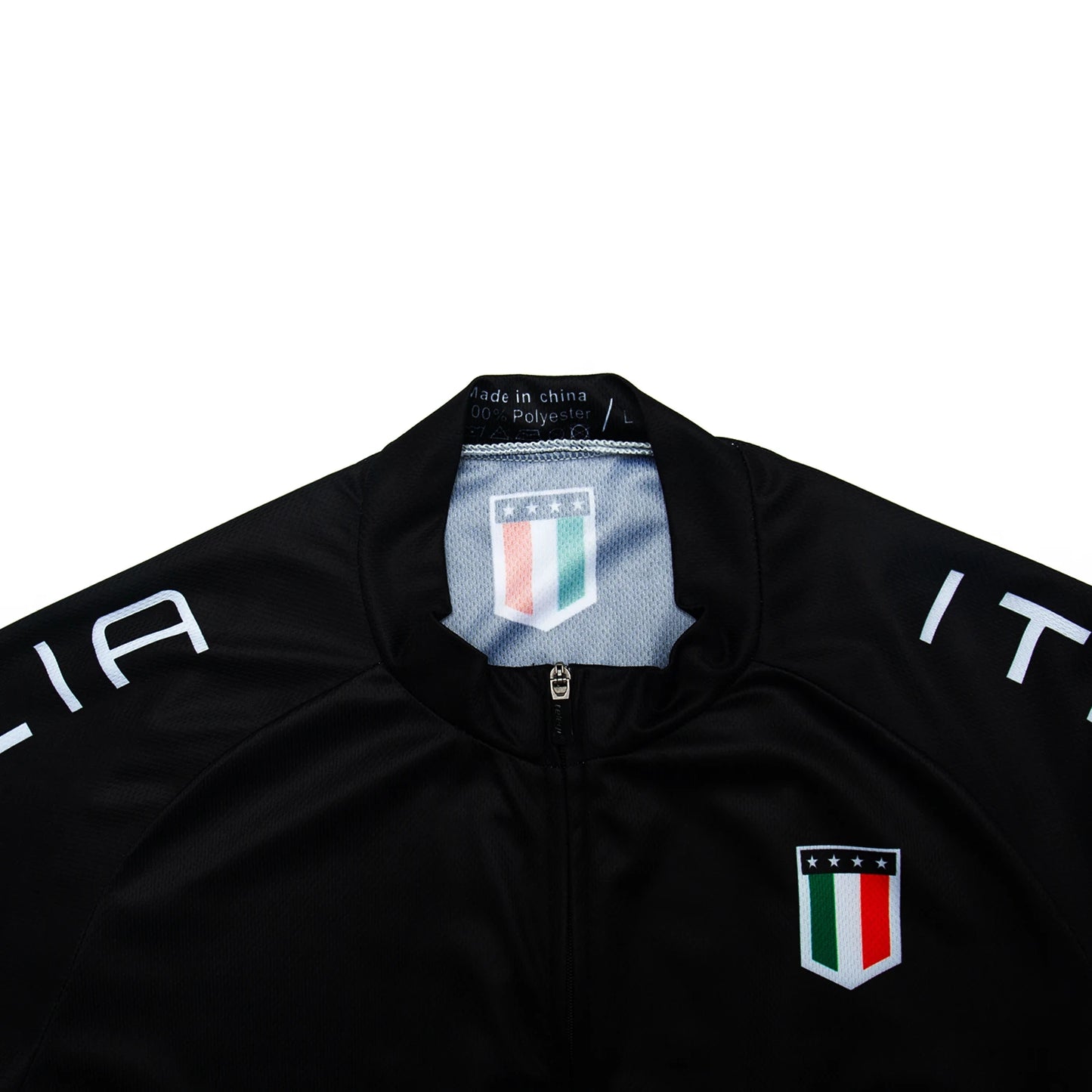 Classic Black Cycling Jersey
