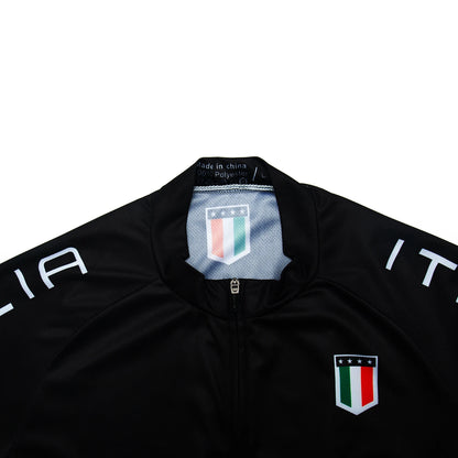 Classic Black Cycling Jersey