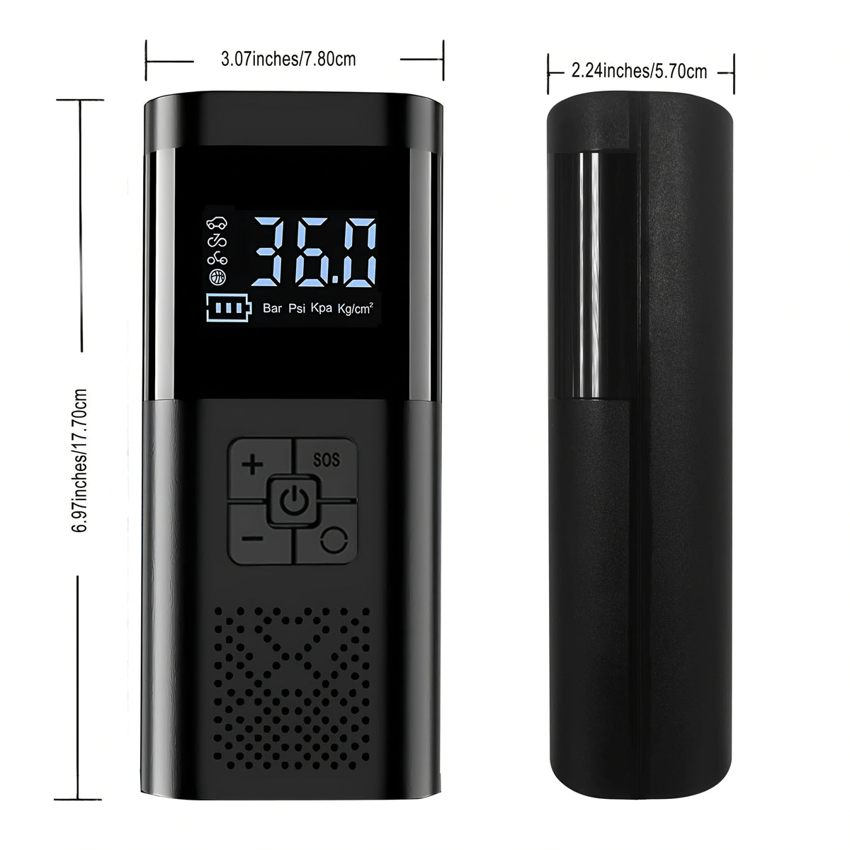 150 PSI Cordless Tyre Inflator with Digital Gauge