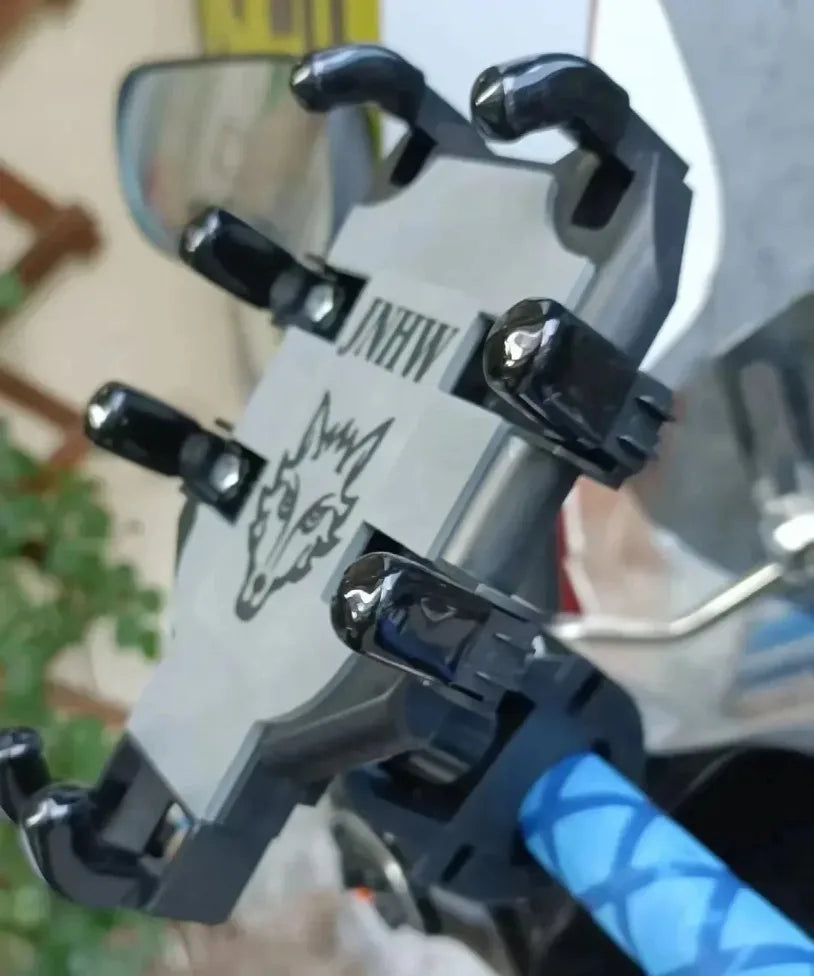 VIKEFON Universal Motorcycle & Bicycle Phone Holder Mount