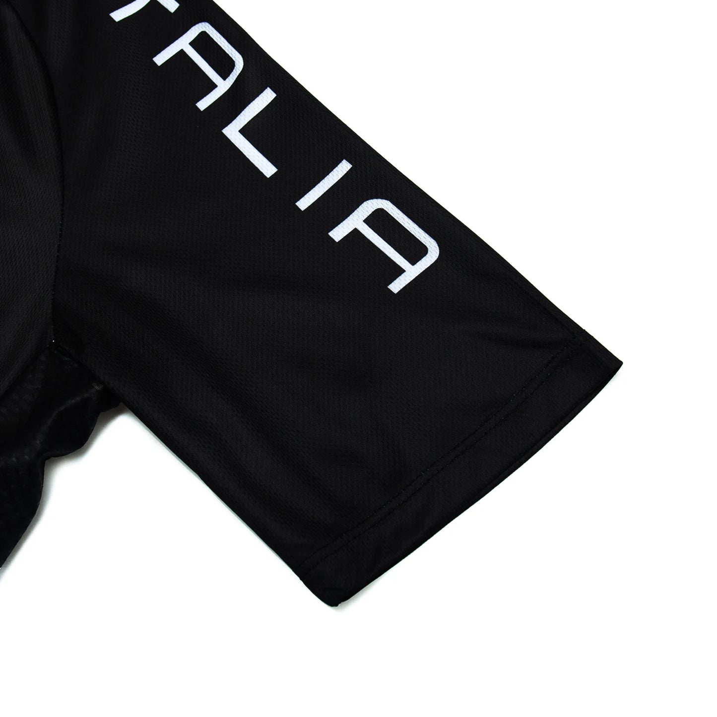 Classic Black Cycling Jersey