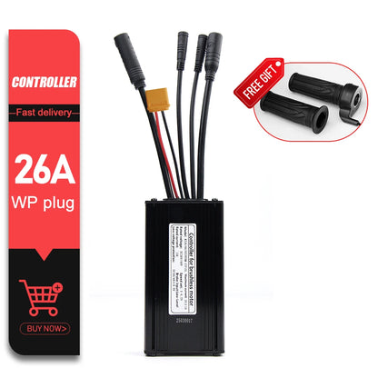 KT Waterproof E-Bike Controller 36V/48V – 14A to 35A Brushless Motor Controller