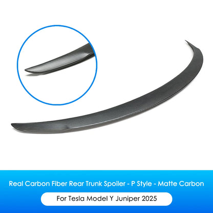 Tesla Model Y Juniper 2025 Performance Heckspoiler aus echtem Carbon