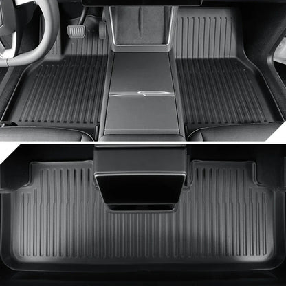 Tapis de sol et revêtements de coffre en TPE toutes saisons pour Tesla Model Y Juniper 2025-2026