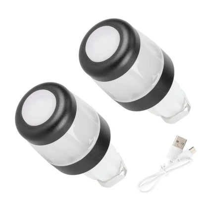 Waterproof Rechargeable LED Handlebar End Lights for Scooters & Mountain Bikes