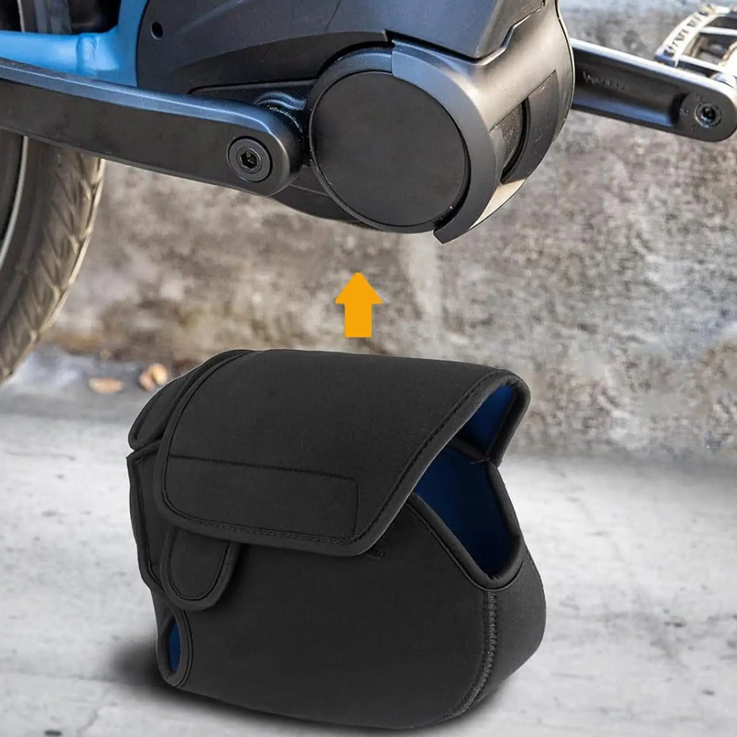 E-Bike Motor Protective Cover Waterproof & Dustproof for Storage & Transport