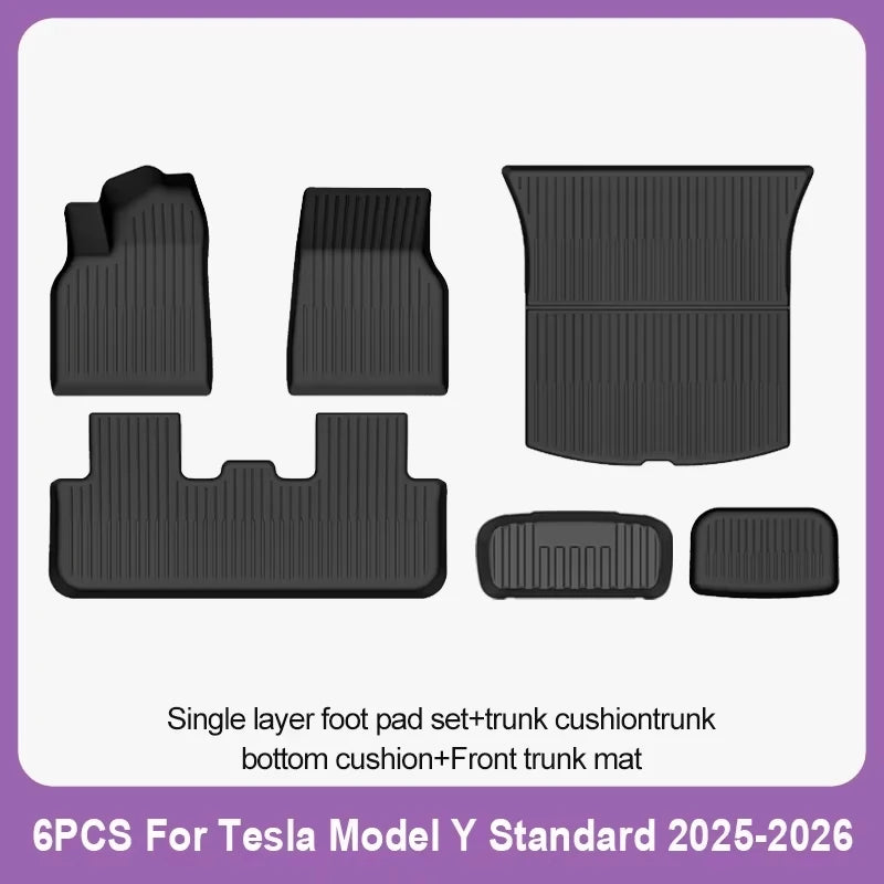 Tesla Model Y Juniper TPE Floor Mats