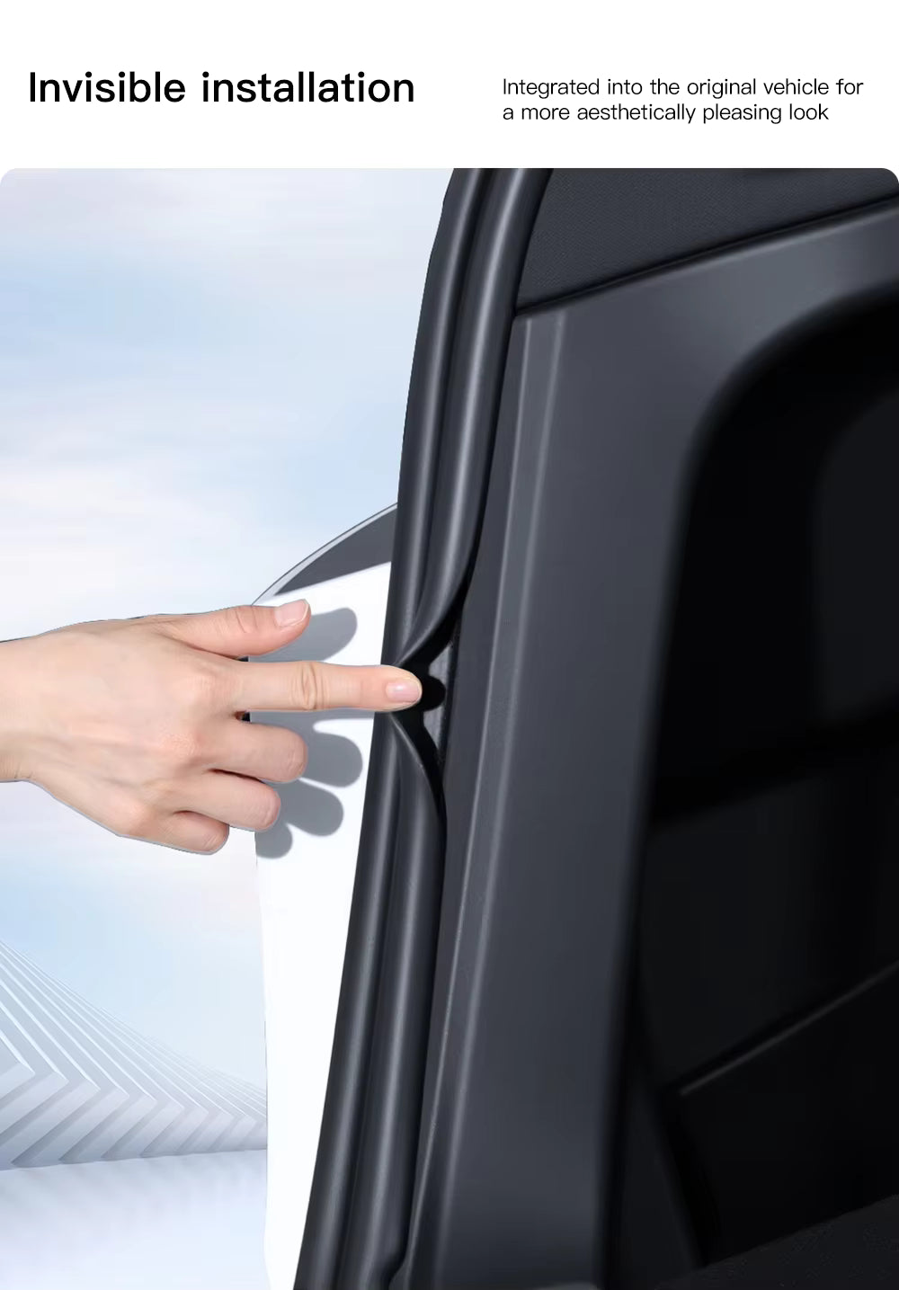 Tesla Model Y Juniper Kofferraum-Seitenverkleidung Anti-Kick-Schutz-Set