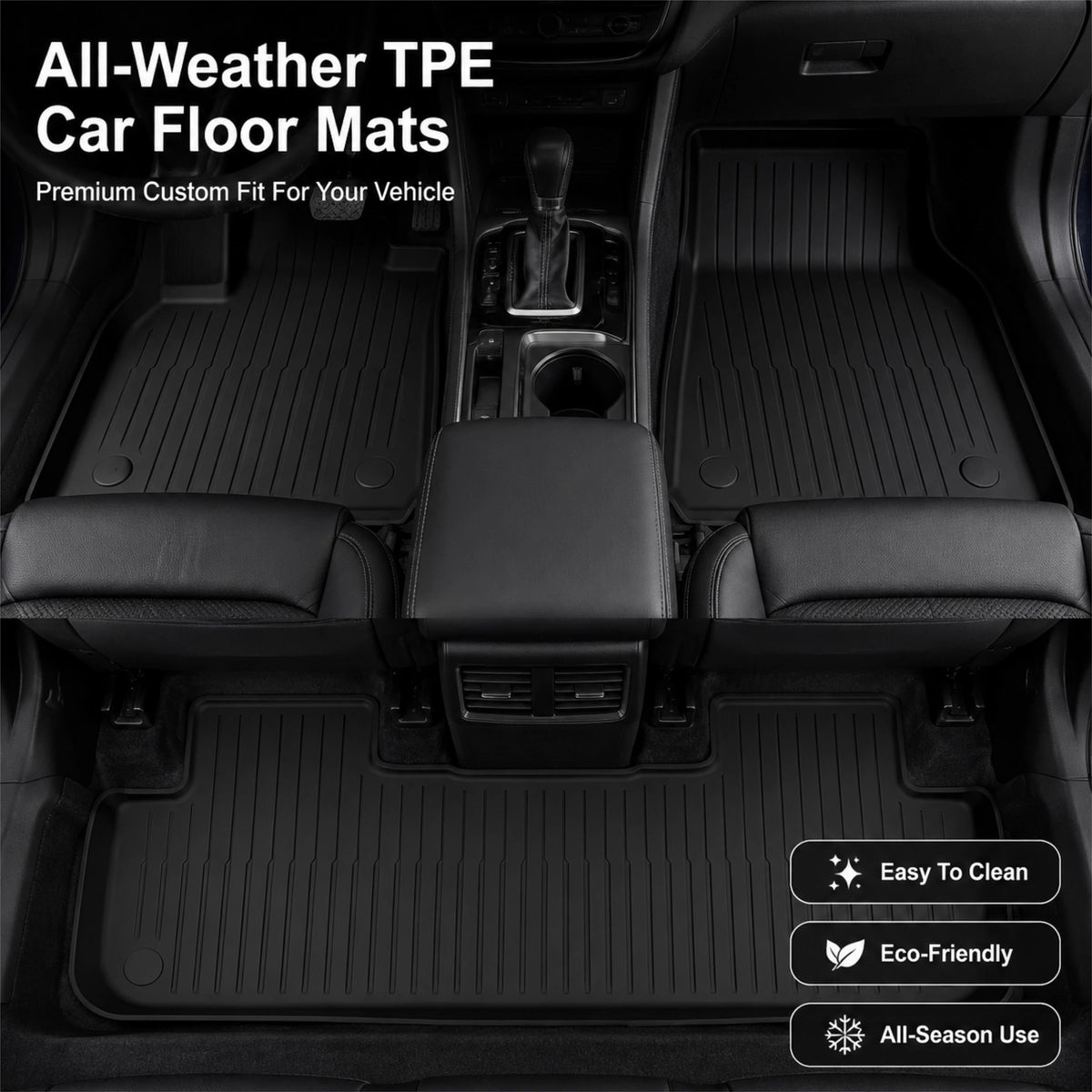 Tesla Model Y Juniper TPE Floor Mats