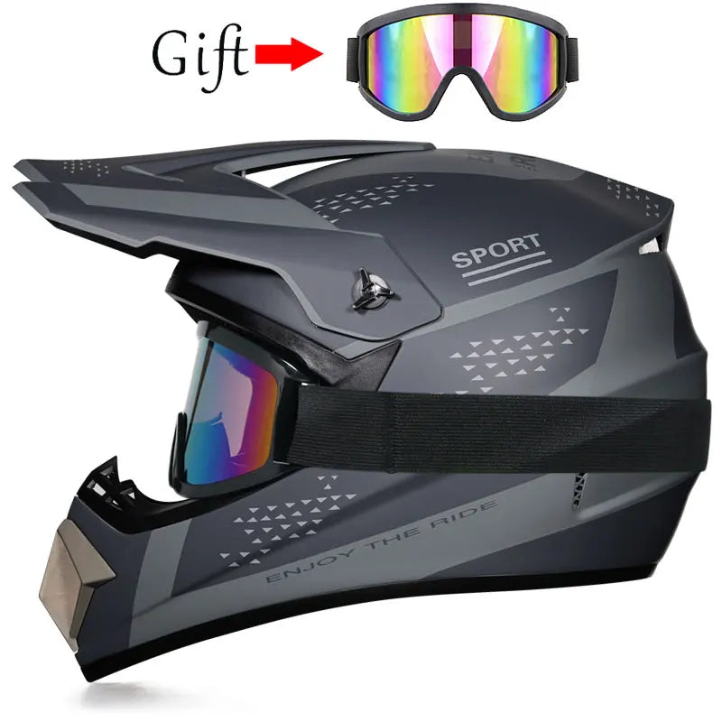 ORZ-905 Off-Road-Motorradhelm, Fahrrad-Geschwindigkeitsabfall, DH-Integralhelm, Rallye-Offroad-Helm
