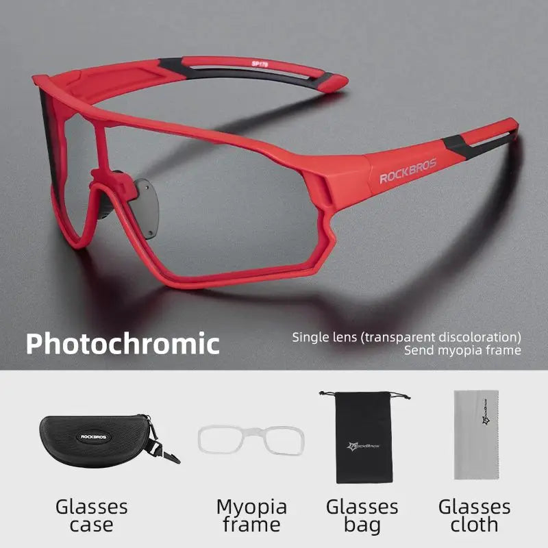 ROCKBROS Photochrome Fahrradbrille