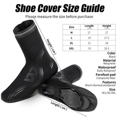 WEST BIKING Cycling Boots Shoes Cover