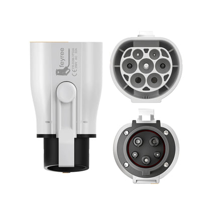 Feyree Type 2 to Type 1 EV Charging Adapter 16A / 32A