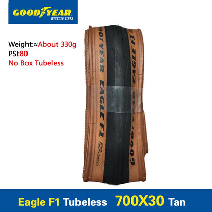 Goodyear Eagle F1 Supersport Road Bike Tyre 700C Folding Clincher & Tubeless