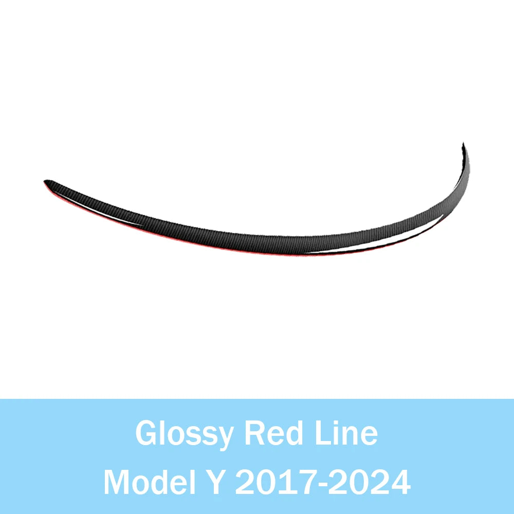 Tesla Model Y 2020-2024 Real Carbon Fibre Rear Spoiler