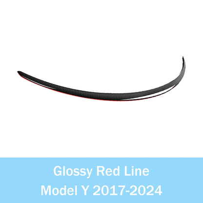 Tesla Model Y 2020-2024 Real Carbon Fibre Rear Spoiler