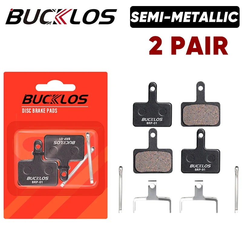 BUCKLOS Semi-Metal Bike Brake Pads