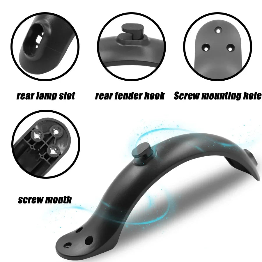 Xiaomi M365 Pro Electric Scooter Rear Mudguard Fender