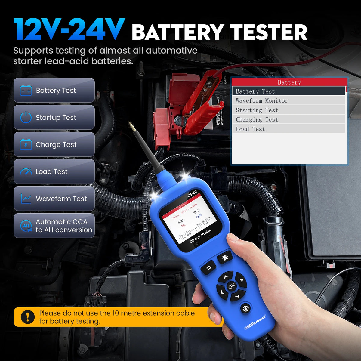 OBDResource CP40 Automotive Power Scan Probe