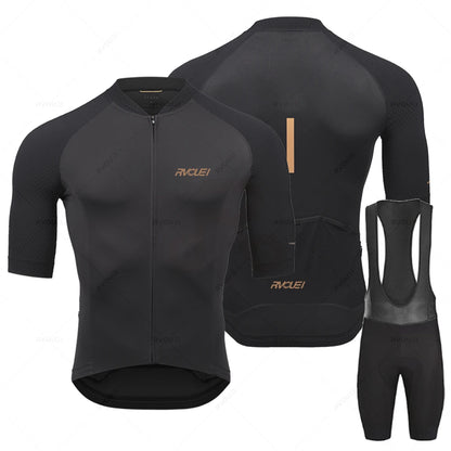 2025 Rvouei Pro Team Fahrradbekleidung Herren Neues Rennrad-Outfit Renntrikot Atmungsaktives Radsport-Trikot-Set Ropa Ciclismo Maillot