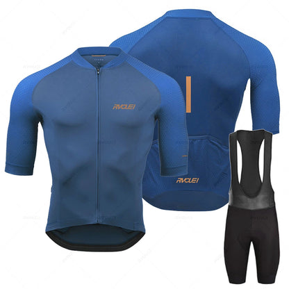 2025 Rvouei Pro Team Fahrradbekleidung Herren Neues Rennrad-Outfit Renntrikot Atmungsaktives Radsport-Trikot-Set Ropa Ciclismo Maillot